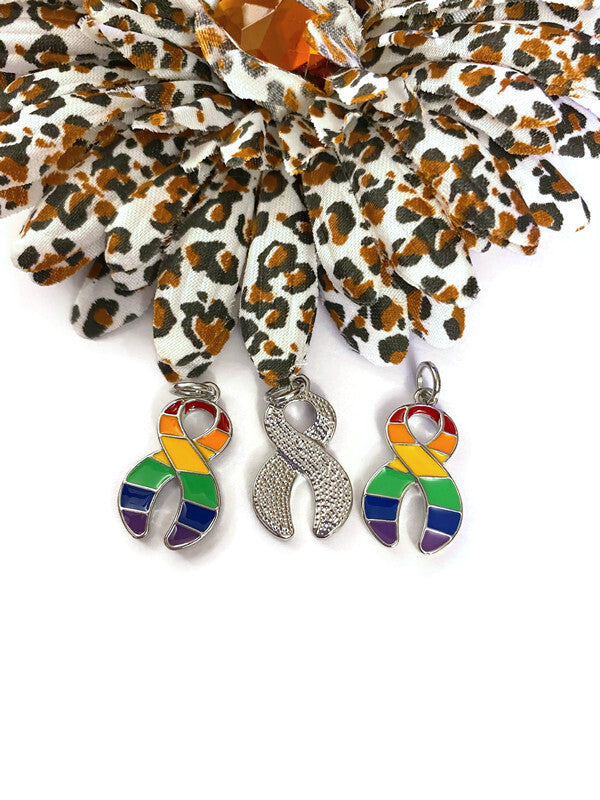 Rainbow Charm Gay Pride Charms LGBTQ Rainbow Pendant for 