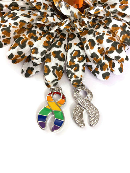 Rainbow Awareness Pendant Charms - Gay Pride Same Sex Marriage LGBTQ Support Acceptance Transgender Non-Binary Queer Love is Love Rainbow